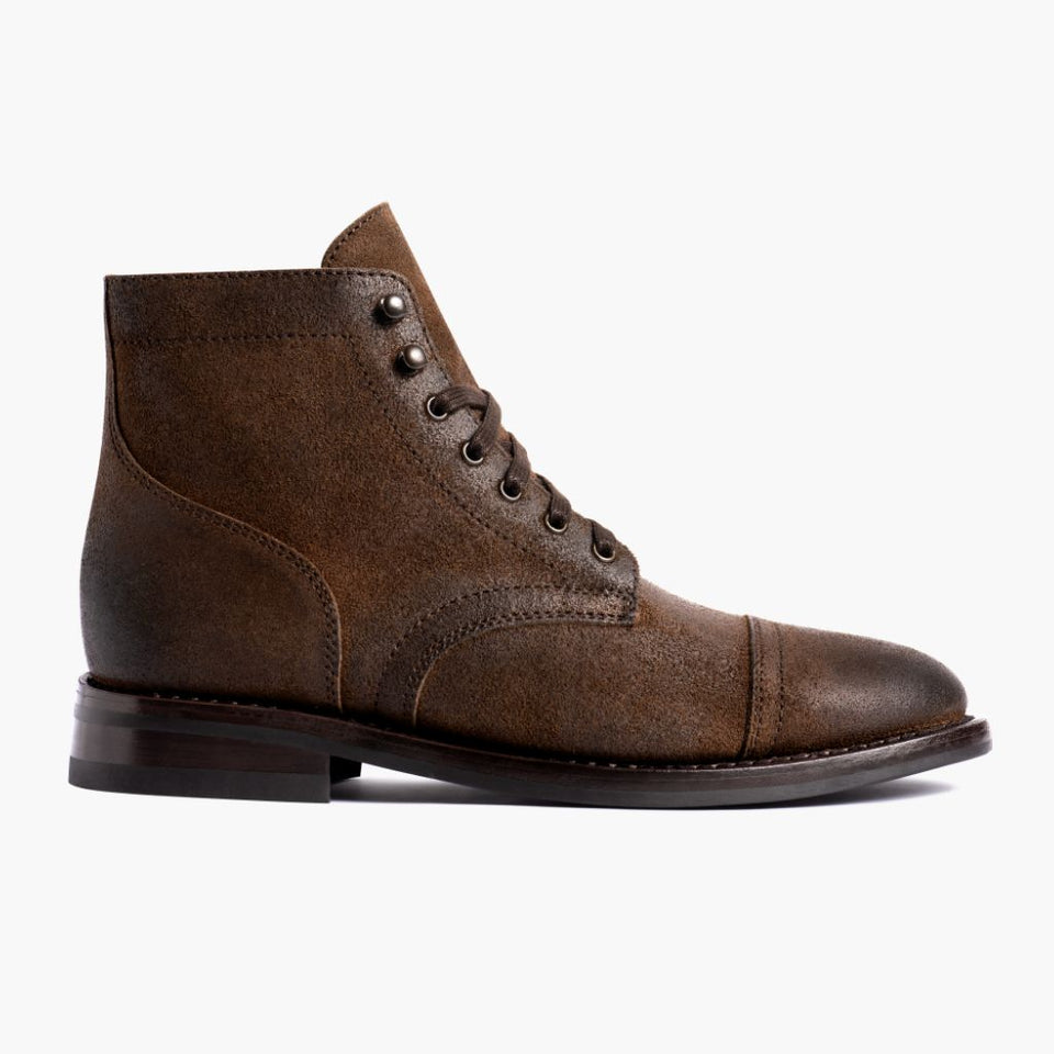 LUSSO & FINO “Rustic Valor” Goodyear Welted Boots