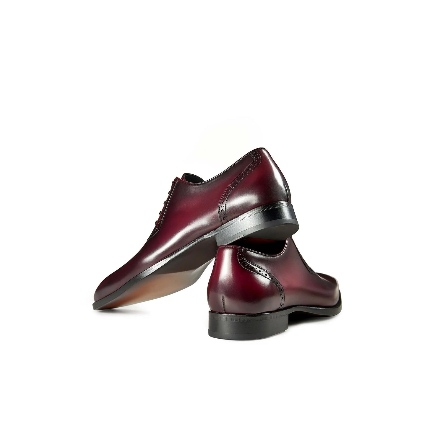 Burgundy Luxe Oxford Shoe for Men's