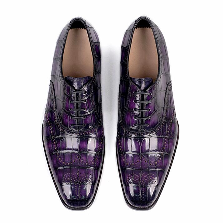 Lusso | FINO Royal Eclipse Amethyst Brogue Oxford