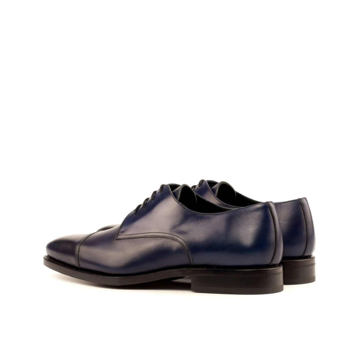 Navy Blue Toecap Derby