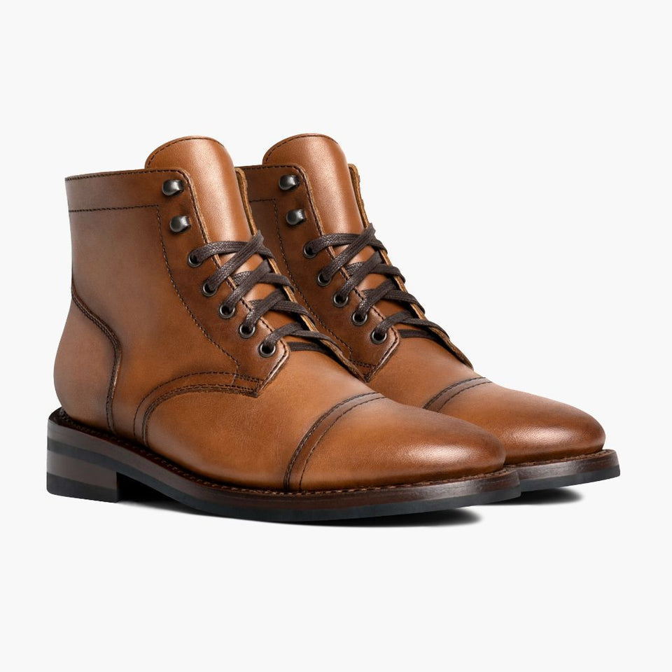 LUSSO FINO “Regalia Tan” Goodyear Welted Boots
