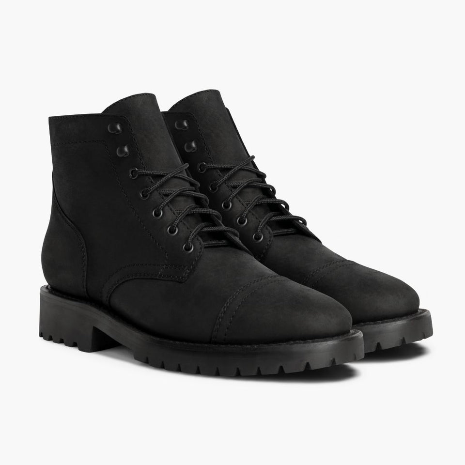 LUSSO & FINO — The Raven Commando Boot