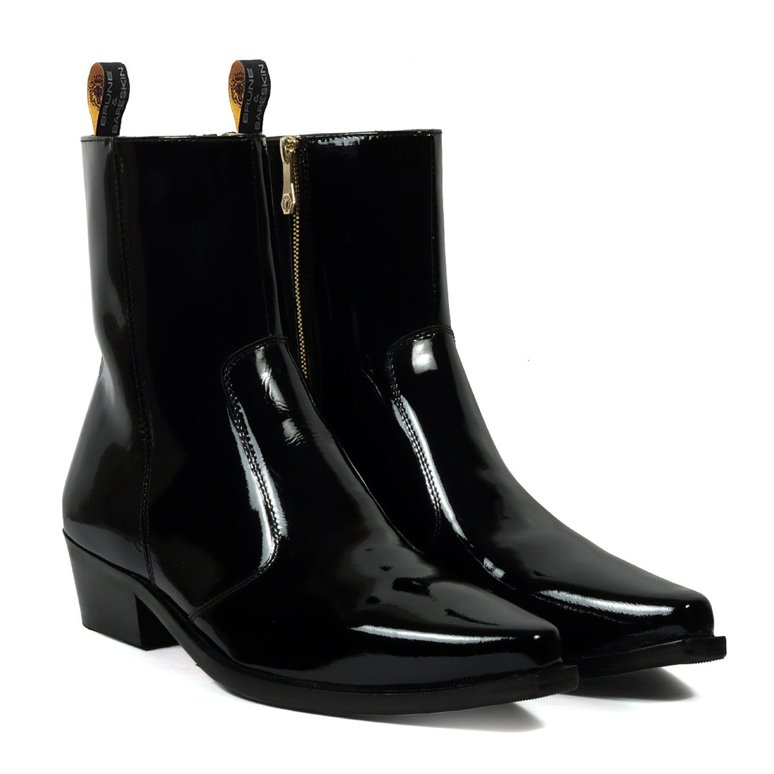 Lusso | FINO Midnight Obsidian Supreme Gloss Elegance Boot