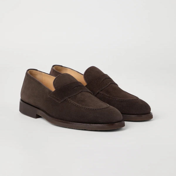 Lusso| Fino Mocha Dusk Heritage Penny Loafer