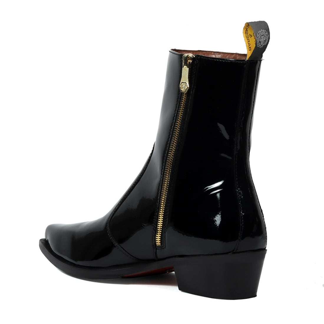 Lusso | FINO Midnight Obsidian Supreme Gloss Elegance Boot