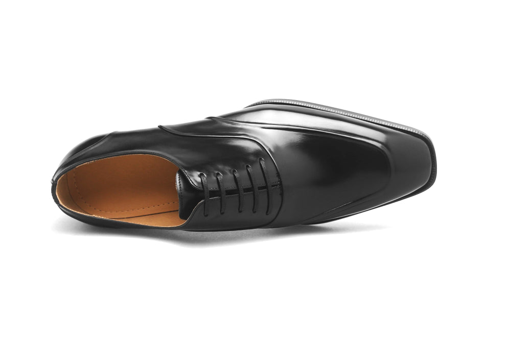 Lusso & FINO | Black Formal Dress Shoe For Men's