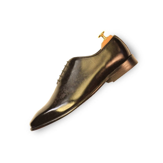Black Wholecut Italian Galaxy Formal Premium Leather Shoe