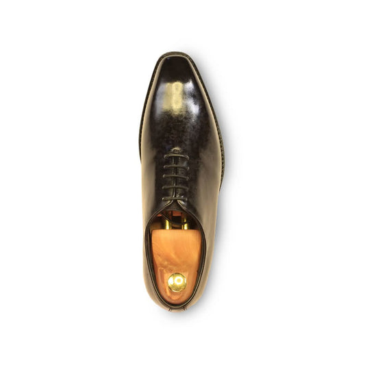 Black Wholecut Italian Galaxy Formal Premium Leather Shoe