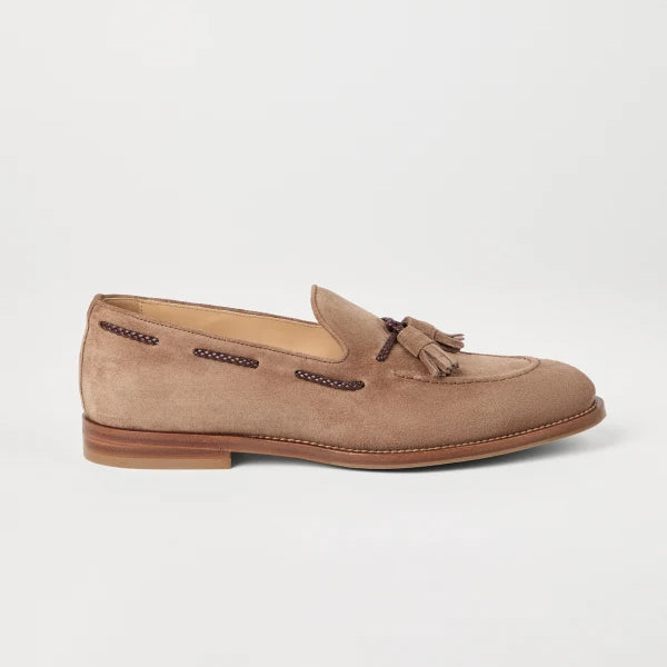 Lusso | FINO Sundown Dune Braided Tassel Loafer