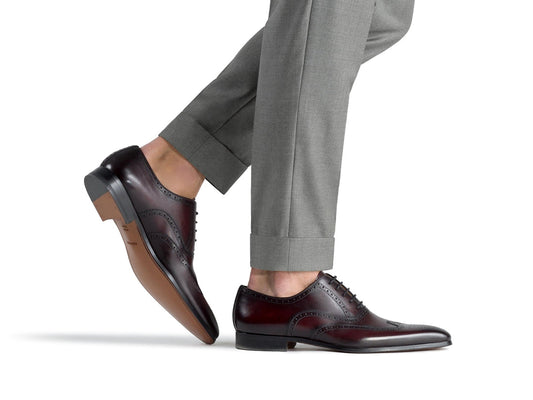 Crimson Aristocrat Brogue Oxfords