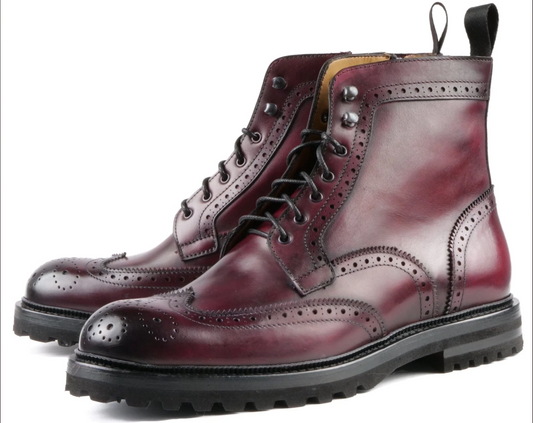 Lusso | FINO OxBlood Monarch Wingtip Heritage Edition