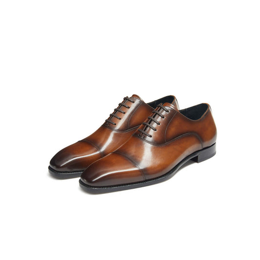 Valmor Tan Crest Oxford