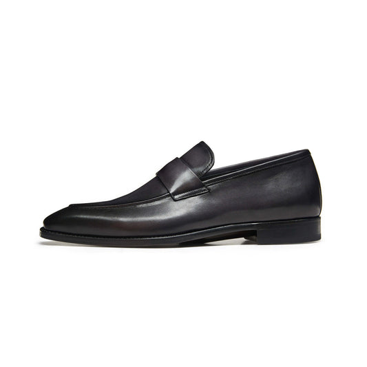 Grey Luxe Goodyear Welt Loafer
