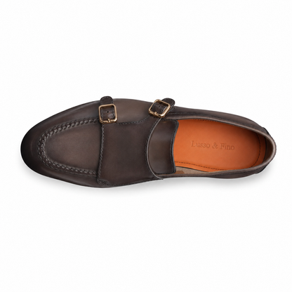 The Dark Espresso Double-Monk Loafer