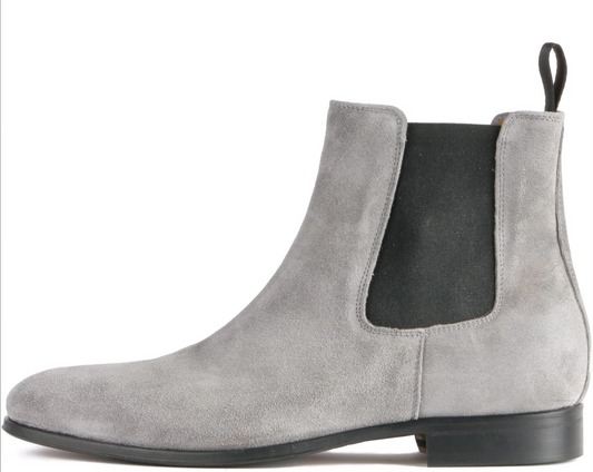 Lusso | FINO Silverstone Frost Veil Suede Chelsea Boot