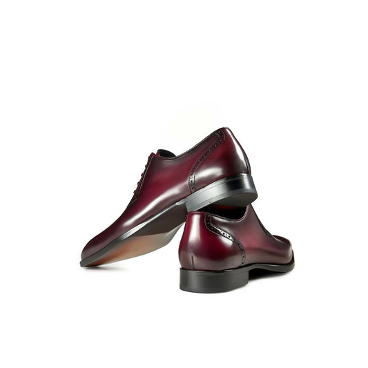 Burgundy Luxe Oxford Shoe for Men's
