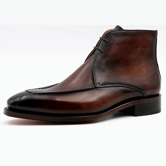 Espresso Burnish Leather Formal Boot