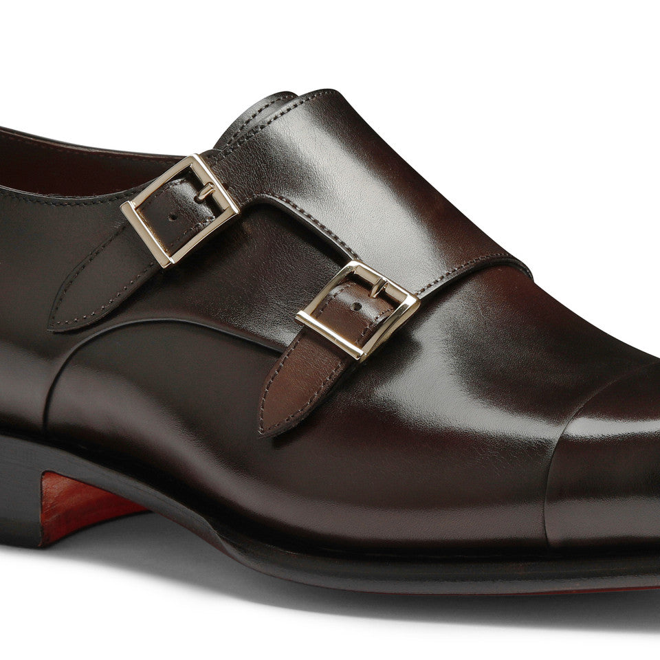 The Dark Espresso Double-Monk Strap