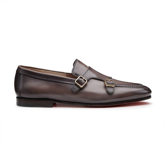 The Dark Espresso Double-Monk Loafer