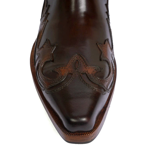 Lusso | FINO Twilight Ember Leather Wanderer Boots