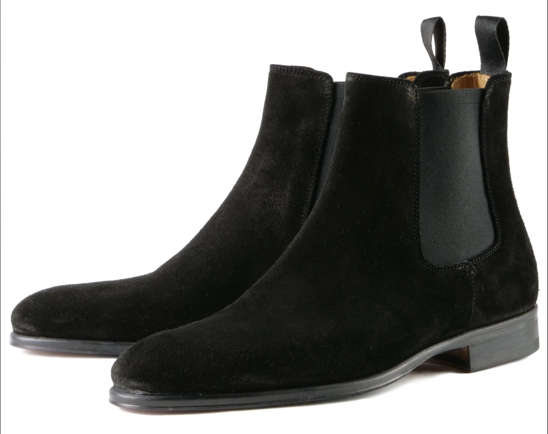Lusso | FINO Obsidian Eclipse Midnight Suede Chelsea