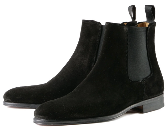 Lusso | FINO Obsidian Eclipse Midnight Suede Chelsea