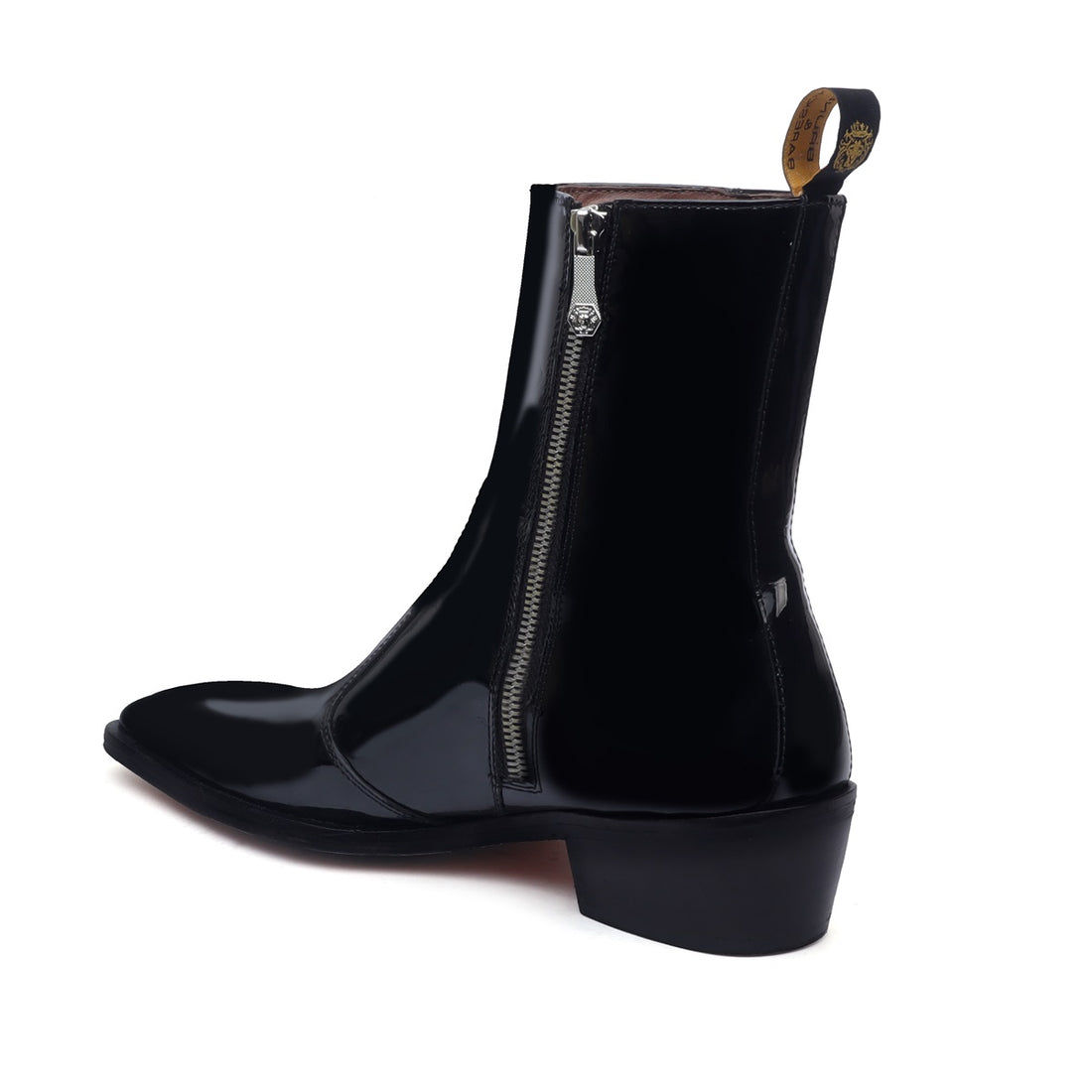 Lusso | FINO Noir Gloss Prestige Boot For Men's