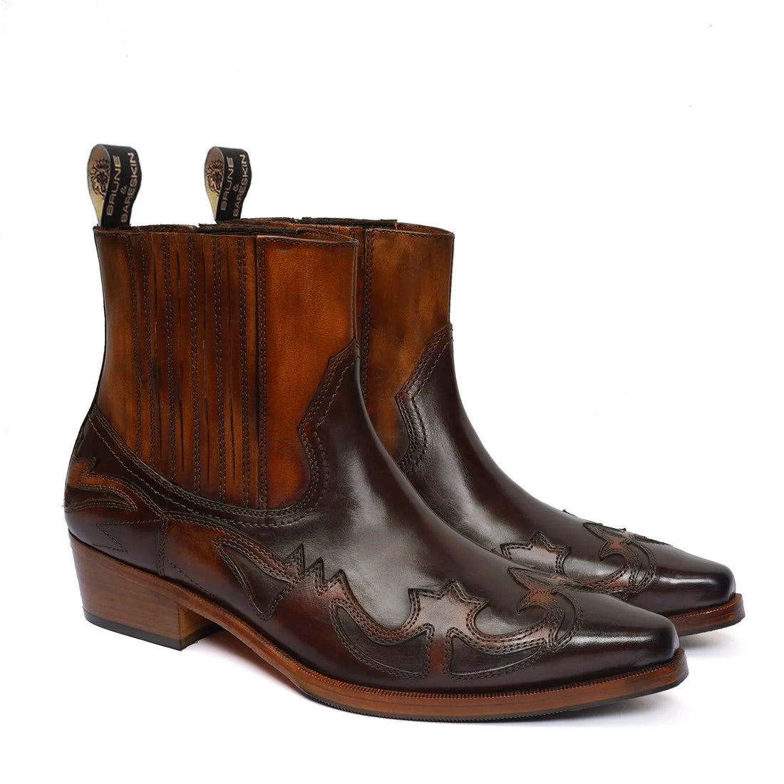 Lusso | FINO Twilight Ember Leather Wanderer Boots