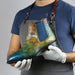 Lusso | Fino Emerald Ocean Croc Chelsea Boot Fir Men's