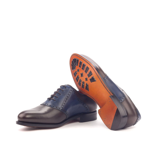 Lusso & Fino | Classic Saddle Oxford Shoes For Men's