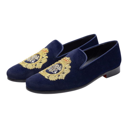 LUSSO FINO – Royal Blue Majesty Loafers