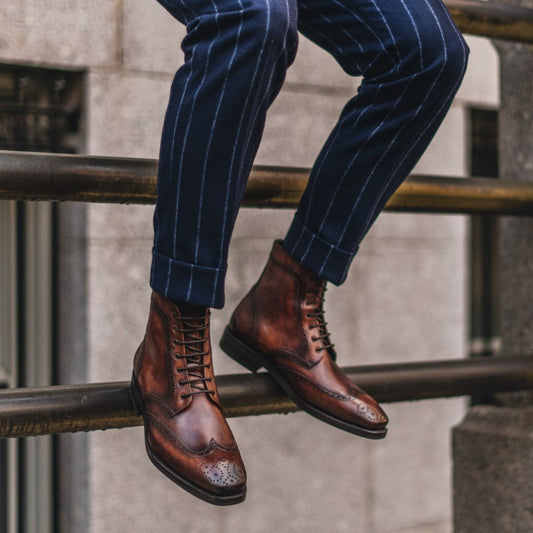 LUSSO FINO — The Vittorio Brogue Boot