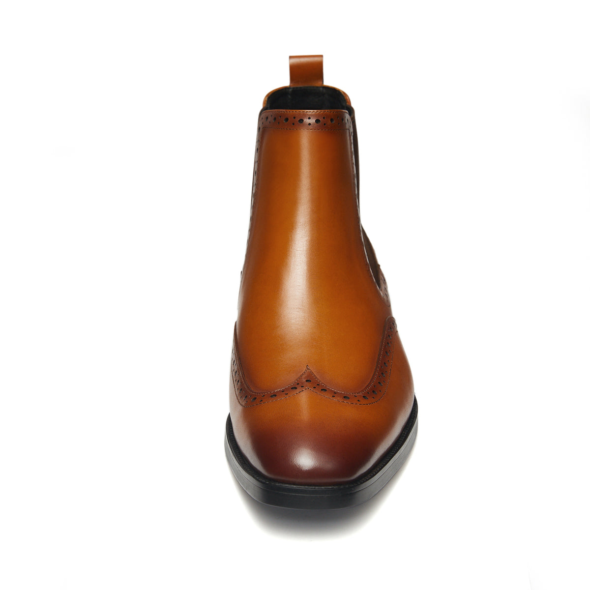 Golden Wingtip Heritage Chelsea Boot