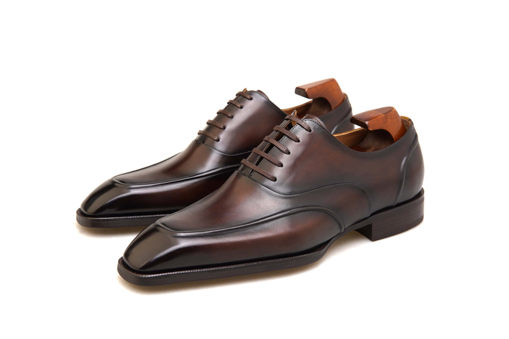 Lusso & FINO | Classic Balmoral Oxford Leather Shoe For Men's