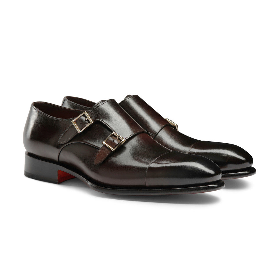 The Dark Espresso Double-Monk Strap