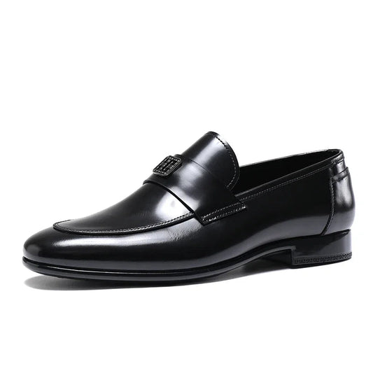 Men's British Stylish Black Loafer