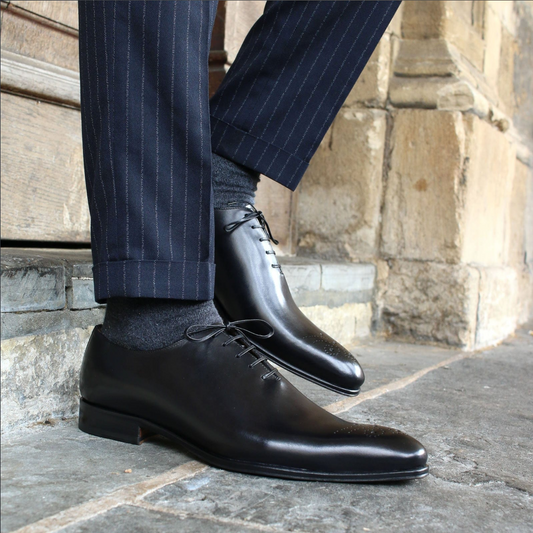 Lusso | FINO Obsidian Veil Nocturne Wholecut Oxford