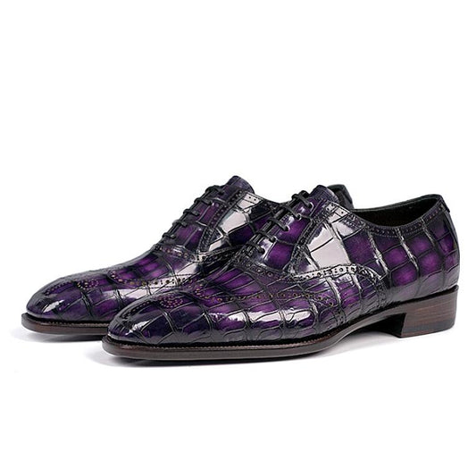 Lusso | FINO Royal Eclipse Amethyst Brogue Oxford