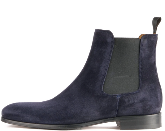 Lusso | FINO Imperial Twilight Indigo Suede Chelsea Boot