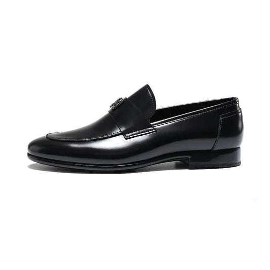 Men's British Stylish Black Loafer