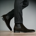 Lusso | FINO Obsidian Eclipse Midnight Suede Chelsea