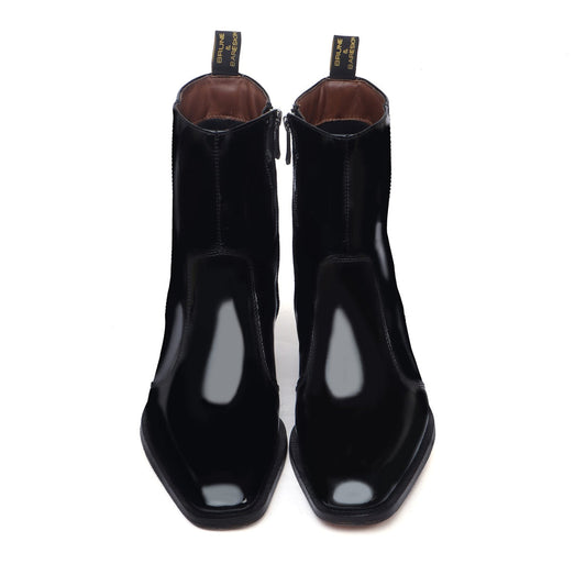 Lusso | FINO Noir Gloss Prestige Boot For Men's