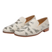 Lusso FINO “Ivory Aristo” Suede Embroidered Loafers