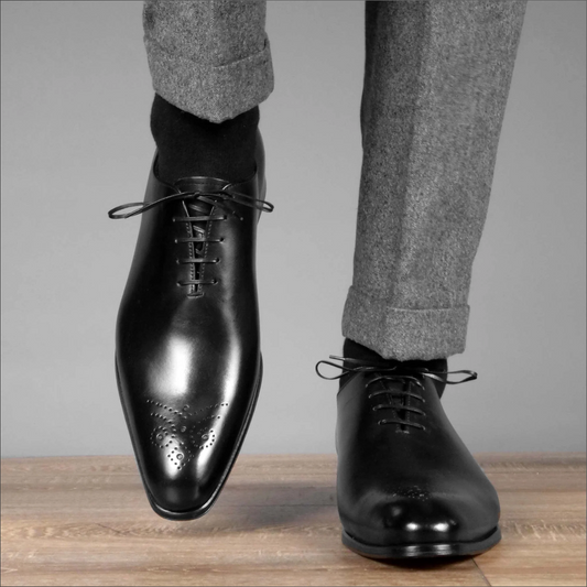 Lusso | FINO Obsidian Veil Nocturne Wholecut Oxford