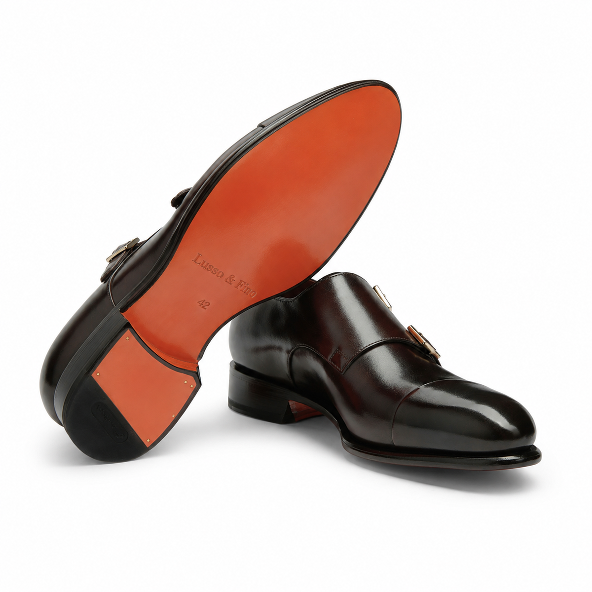 The Dark Espresso Double-Monk Strap