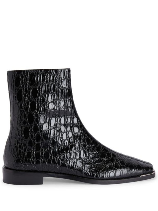 Lusso | FINO Noir Sovereign Sleek Croc Boot