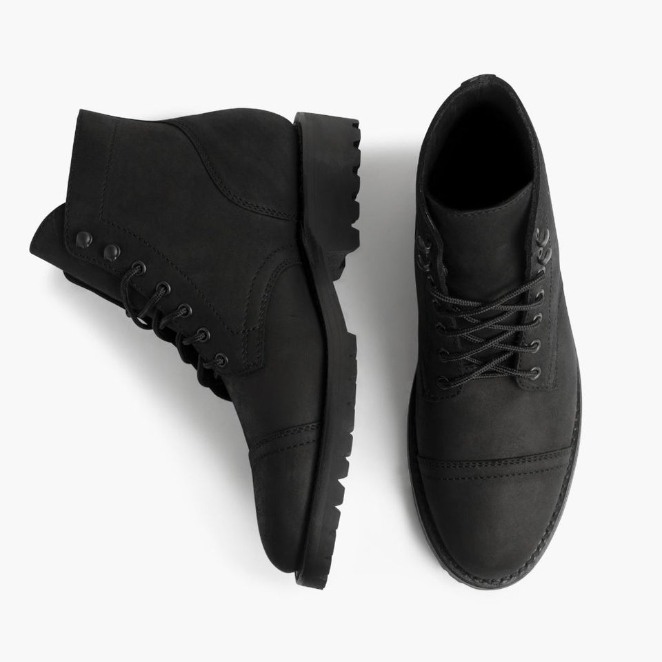 LUSSO & FINO — The Raven Commando Boot