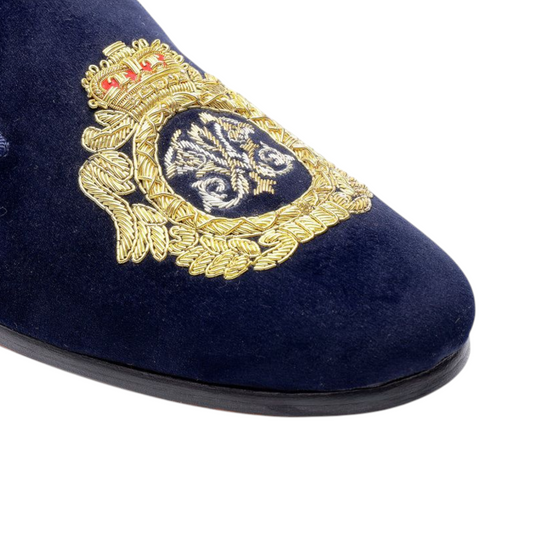 LUSSO FINO – Royal Blue Majesty Loafers