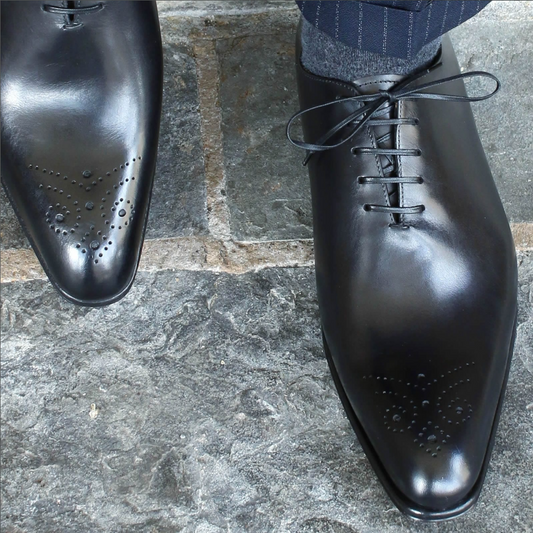 Lusso | FINO Obsidian Veil Nocturne Wholecut Oxford
