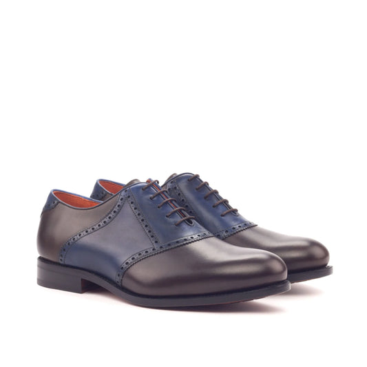 Lusso & Fino | Classic Saddle Oxford Shoes For Men's